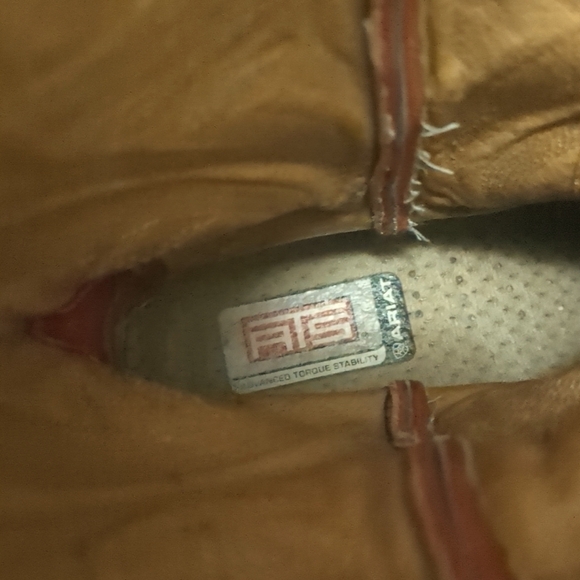 Ariat Western Cowboy Boots women's 6.5B Square Toe Red Top - Picture 5 of 6